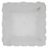 Square German Modernist Glass Vase