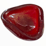 Red Murano Glass Bowl by Carlo Scarpa