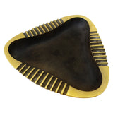 Mid-Century Brass Ashtray by Richard Rohac