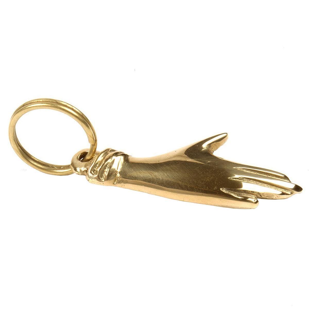 "Hand" #5734 Keyring by Carl Auböck