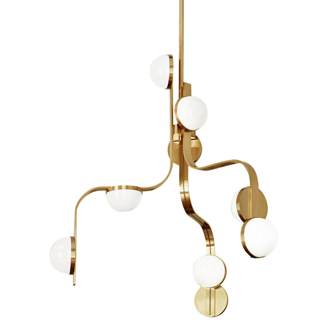 "Script" Chandelier by Bodo Sperlein