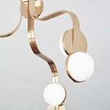 "Script" Chandelier by Bodo Sperlein