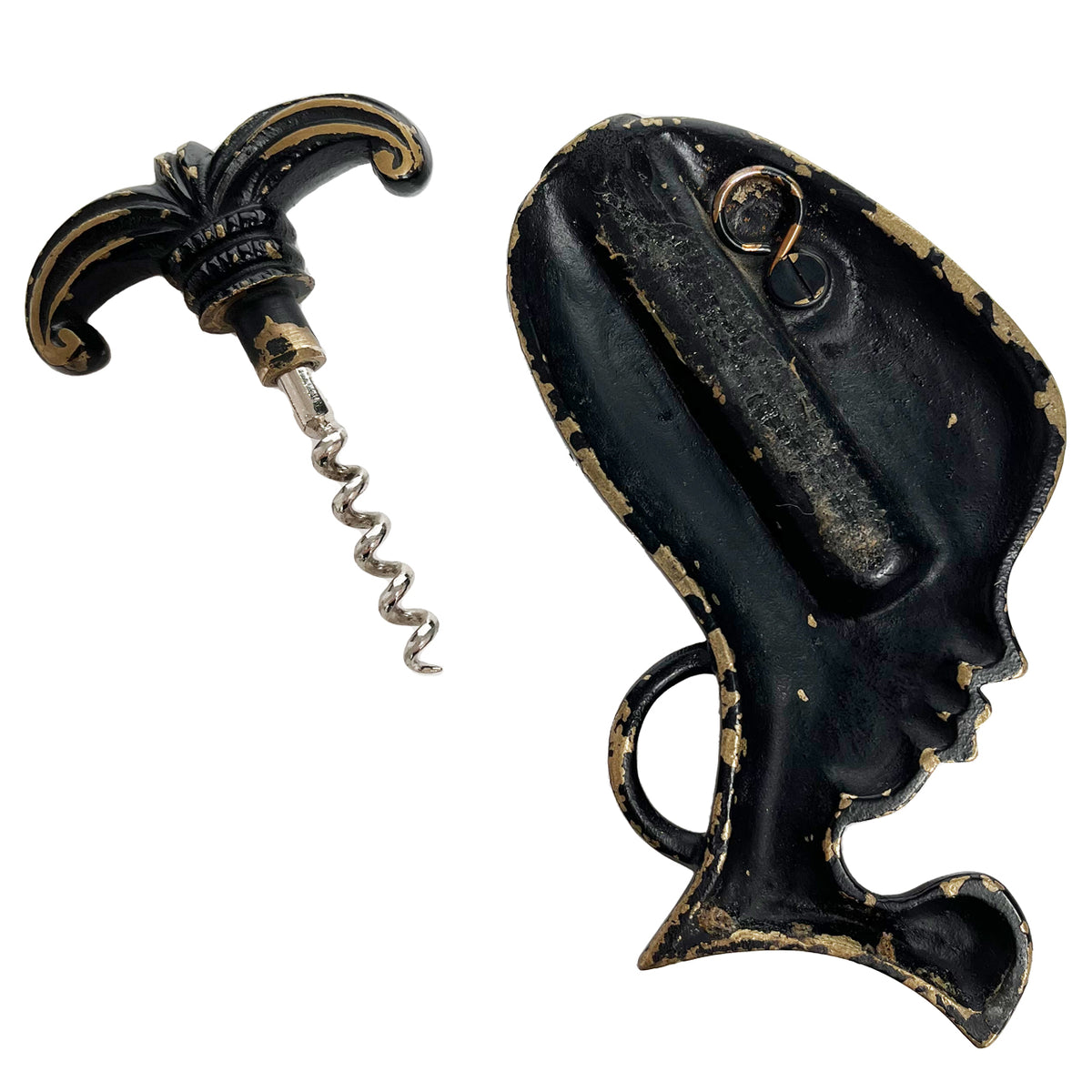 African Lady Corkscrew Attributed to Richard Rohac