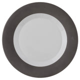 "Shortcut" Large Plate Dark Gray by Thomas Feichtner