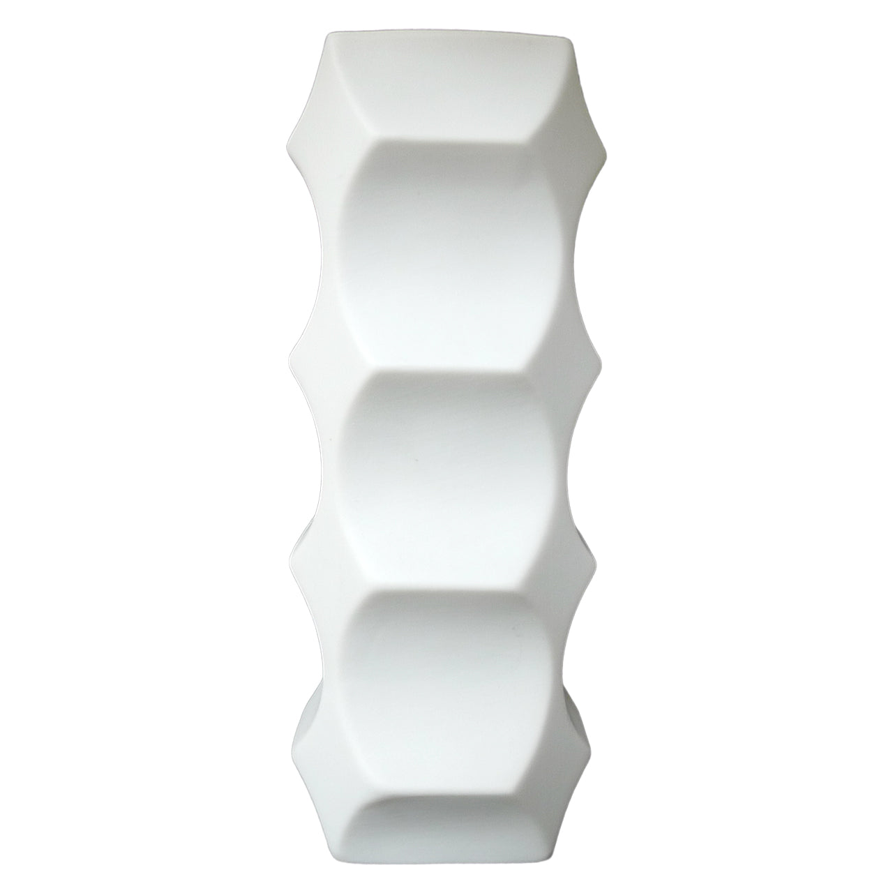Square Modernist  "Archais" Vase by Heinrich Fuchs