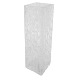 Square German Modernist Glass Vase