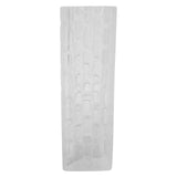 Square German Modernist Glass Vase