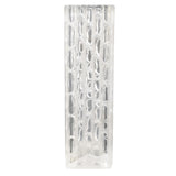 Square German Modernist Glass Vase