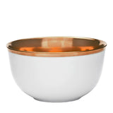 "Schubert" Champagne Bowl Mandarin & Gold by Augarten