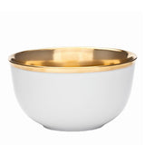 "Schubert" Champagne Bowl Mandarin & Platinum by Augarten