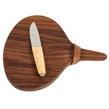 Walnut Board and Knife by Carl Auböck