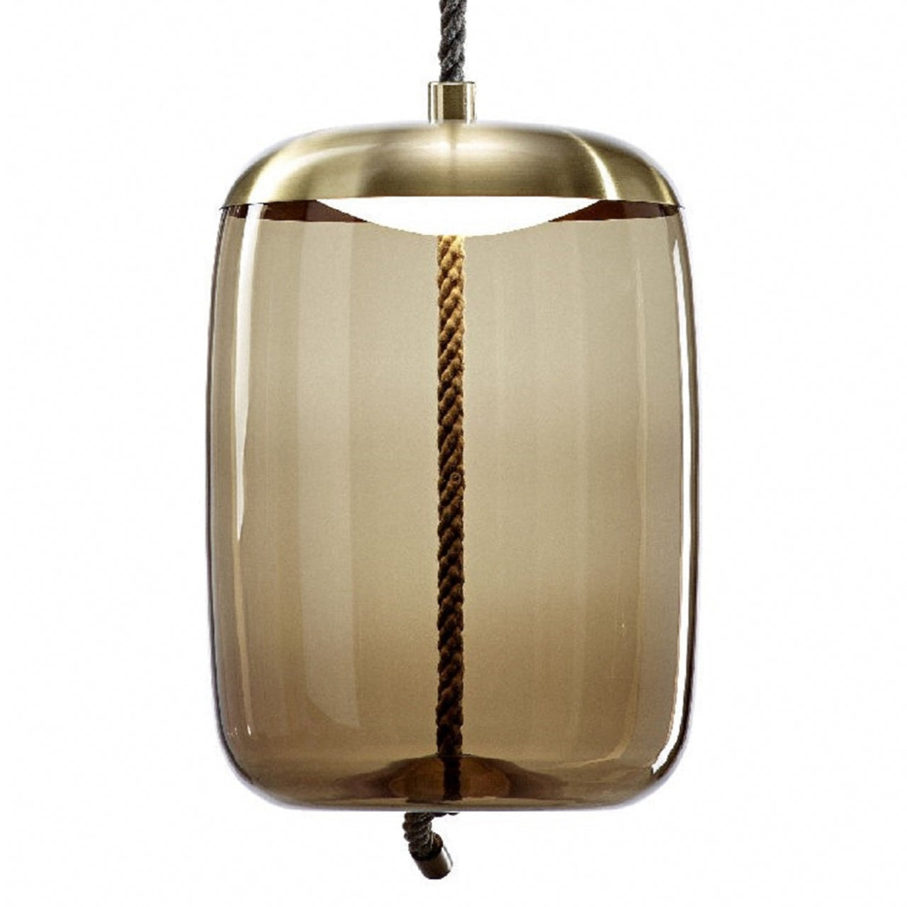 "Knot Cilindro" Small Pendant Light by Chiaramonte Marin