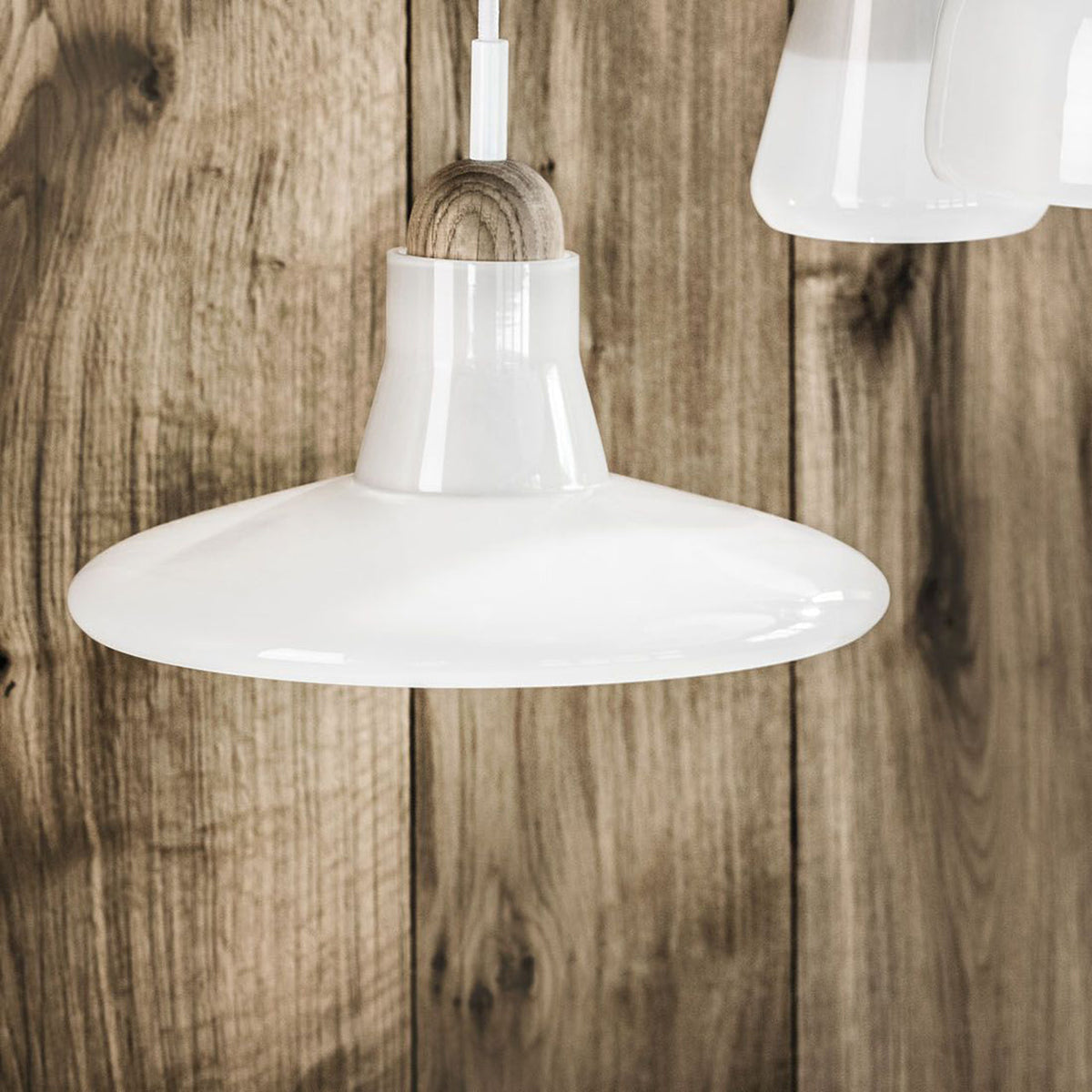 "Shadows" 895 Pendant Lamp in Oak by Lucie Koldova & Dan Yeffet