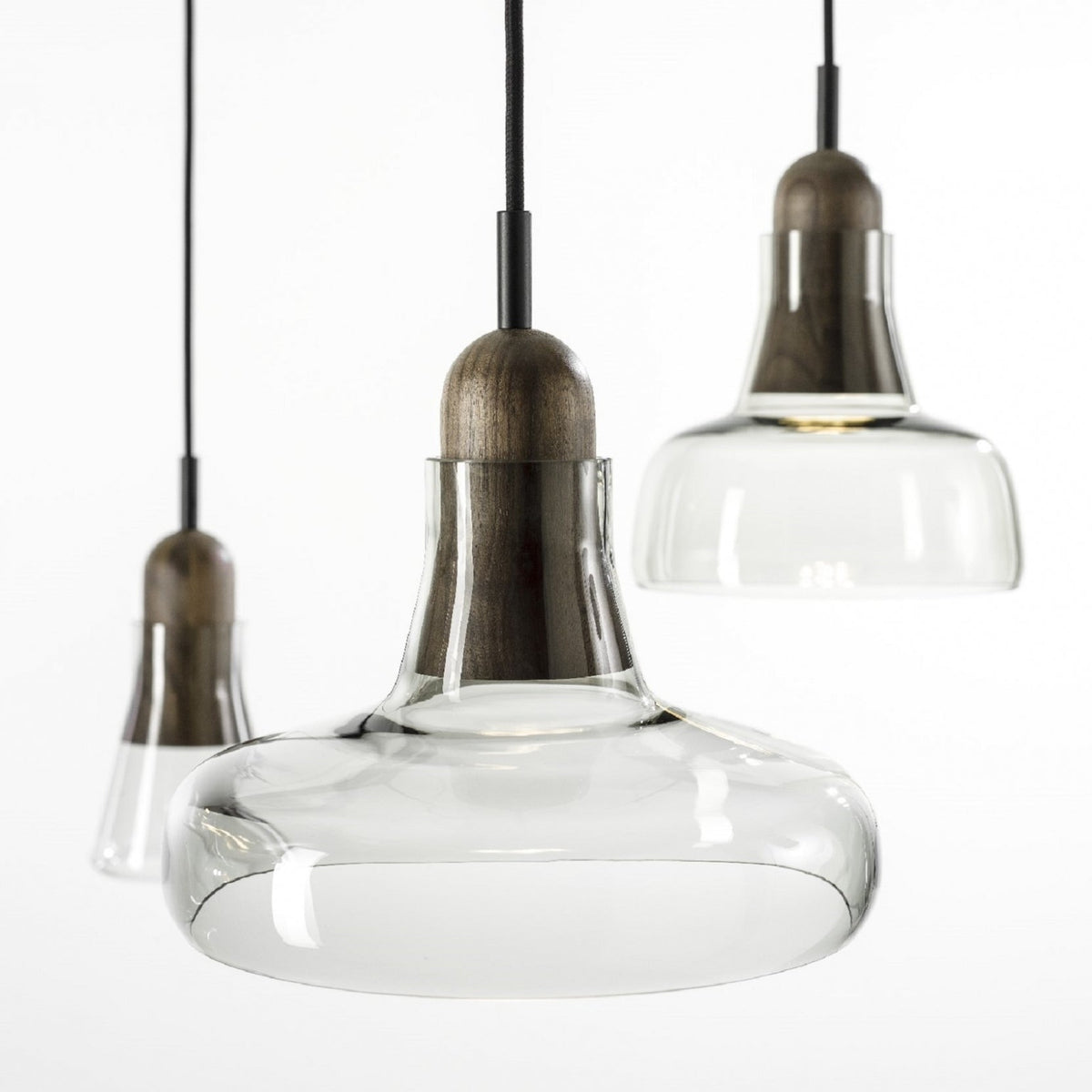 "Shadows" 894 Pendant Lamp in Oak by Lucie Koldova & Dan Yeffet