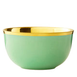 "Schubert" Champagne Bowl Turquoise & Platinum by Augarten