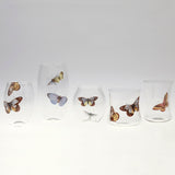 "Balloon" Drinking Set No. 279 Butterfly Tumbler C Medium by Ted Muehling